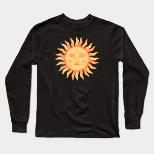 Sun Boho Vintage Long Sleeve T-Shirt